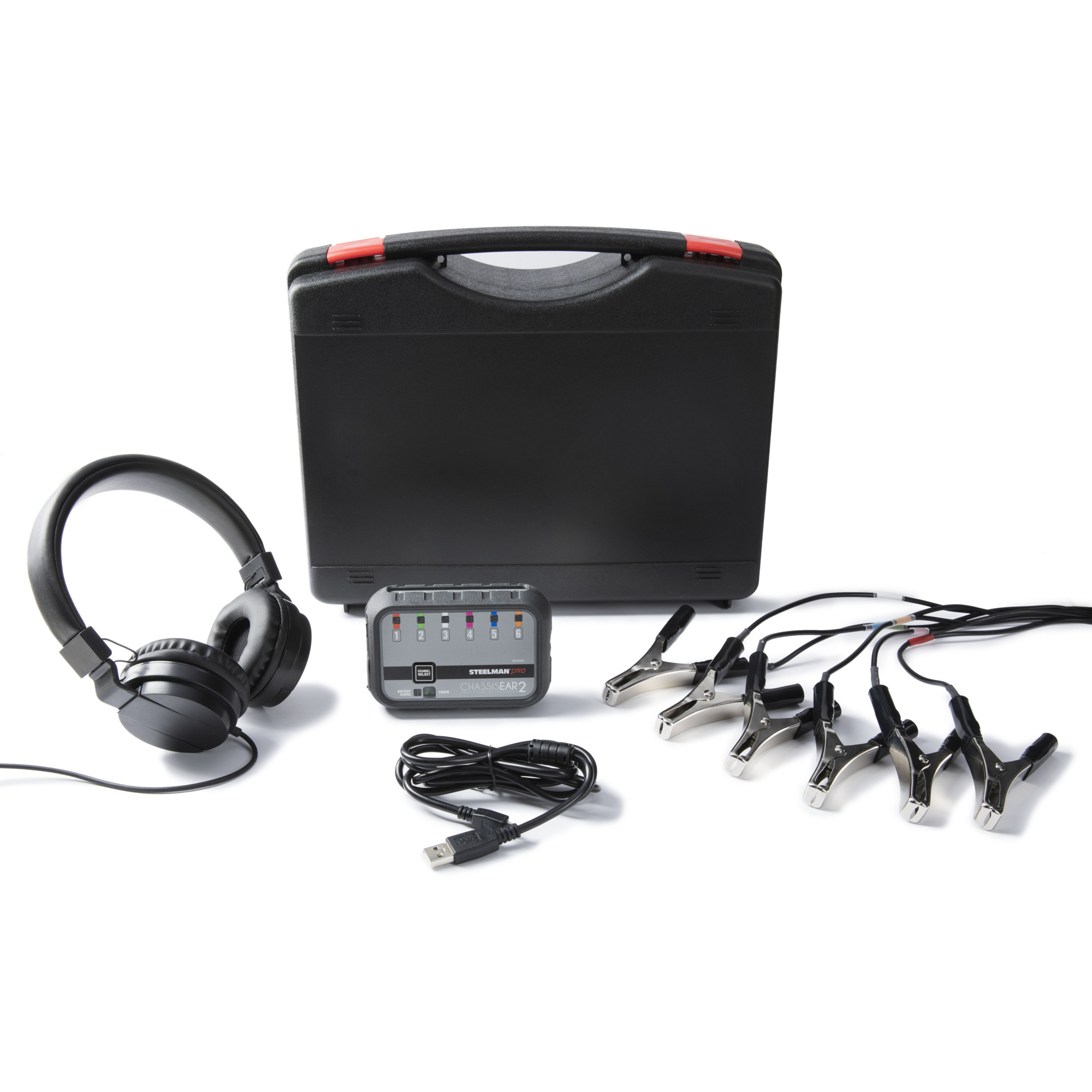 STEELMAN PRO ChassisEAR 2 Electronic Diagnostic Noise, Vibration and Harshness Finder Kit, Model# 60491